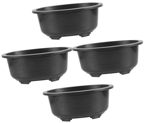 BESPORTBLE Garten-blumentopf-Set Kunststoff-blumenbehälter Zum Pflanzen Von Bonsai Und Kräutern