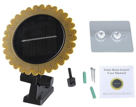 Detector inteligente de luz de lluvia con batería recargable 3.7 V 1300 mAh detección efectiva 2 en 1