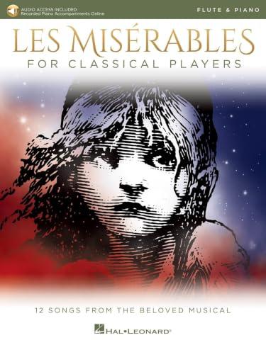 Les Miserables for Classical Players: Flute and Piano with Online Accompaniments