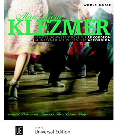 Klezmer Accordion für Akkordeon: 14 mittelschwere Stücke. Akkordeon. Partitur. (World Music)