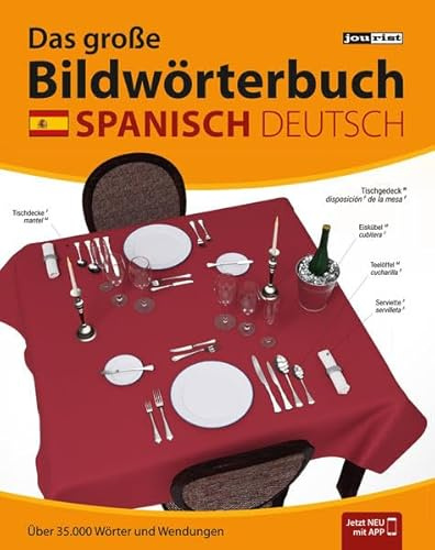 JOURIST Das große Bildwörterbuch Spanisch-Deutsch: 35.000 Wörter und Wendungen: 35.000 Wörter und Wendungen. Gratis per Download: das sechssprachige Bildwörterbuch-App