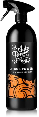 Auto Finesse Citrus Power Bug and Grime Remover | Ready to Use Pre-Wash Spray for Cars | Wax Safe Formula | Powerful Cleaning | 1 Litre