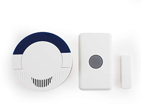 Dakota Alert Wireless Doorbell - UTDCR-4000 One Mile Long Range Wireless Door Bell 4000ft, Doorbell, Panic Button, Mailbox Alert System, Universal Transmitter & DCR-4000 Wireless Receiver
