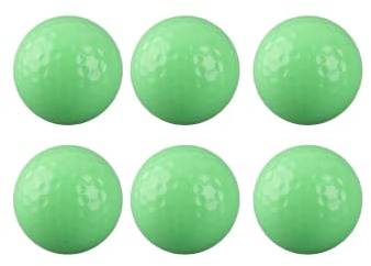 6 stycken/uppsättning lysande golfboll superljust ljus upp golfbollar natt golfboll glöd i mörkret dubbelskikt nattlysrör golfbollar för träning golf