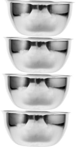 Amosfun 4 Pièces Tasse à Riz En Acier Inoxydable Tasse à Mesurer Pour Aliments Secs Gobelet à Eau Avec Échelle Tasse à Mesurer De Cuisson Gobelets Gradués Tasses à Mesurer D'ingrédients