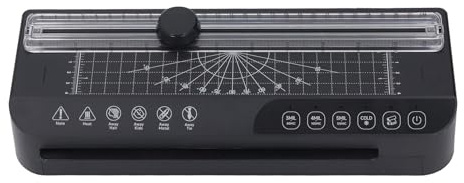 Laminiergerät, A4 Bis 3 Zoll Laminiergerät mit Einstellbaren Dickeneinstellungen, Persönlicher Laminiergerät für das Heimschulbüro (Denashpbqu8ch3ko-11)