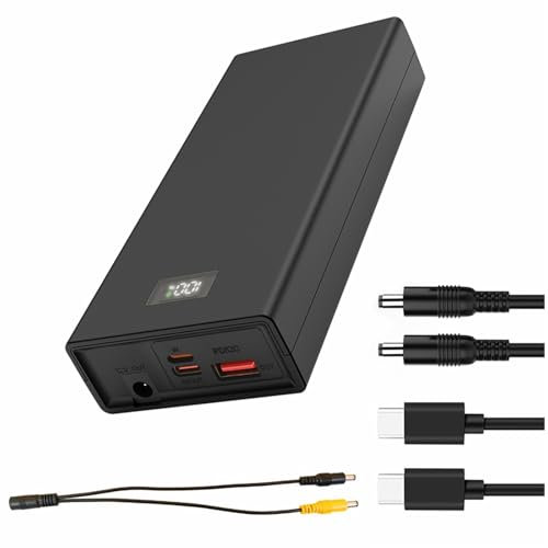 Portátil DC 12V Recargable de Iones de Litio USB-C Banco de la Batería Externa para la Tira de LED, CCTV Cámara de Carga del Teléfono 12V 3A de la Batería (A20)
