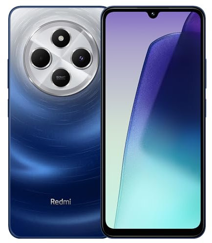 XIAOMI Redmi 14C Android Smartphone DA 8+256GB, con processore NFC, G81-Ultra da 2,0 GHz, display da 6,88 pollici, doppia fotocamera AI 50 MP, batteria 5160 mAh, NFC, senza caricatura BLU