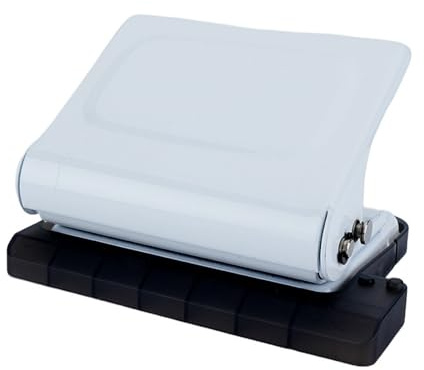 osiuujkw A4/30 Löcher Spiralbinder Tragbare Metall Papierbindermaschine A5/20 Löcher Punch 8 Blatt Metall Papierbindermaschine, A
