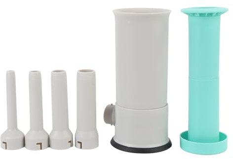 Riempitore manuale per salsicce con 4 tubi, riempitrice manuale per salsicce fatte in casa