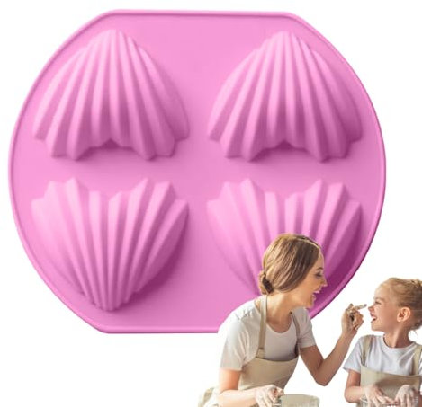 Molde De Corazón De Chocolate Silicona Antiadherente Resistente Al Calor De