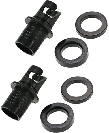 Toyvian 2pcs Inflatable Kayak Adapter Air Pump Hose Adapter Inflation Connector for Paddleboarding Accessories Boat Air Valves and Inflatable Pool Pump Use