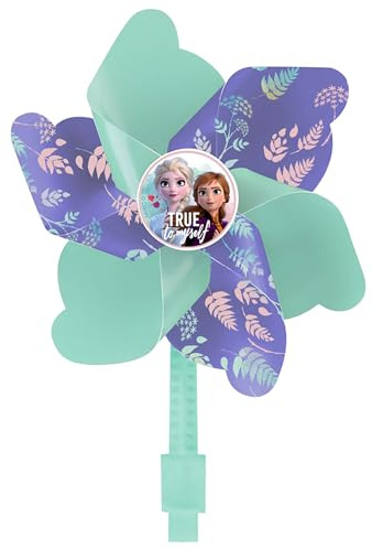 Frozen Die Eiskönigin ELSA und Anna Minzgrün Windmühle für Fahrradlenker, Roller, für Kinder (B)