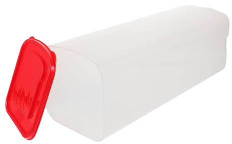 FONDOTIN Contenitore per in Plastica Riutilizzabile Scatola Portatile Sigillata per Conservazione Compatibile con Pane Fette e Design Compatto per Cucina e Ripiani