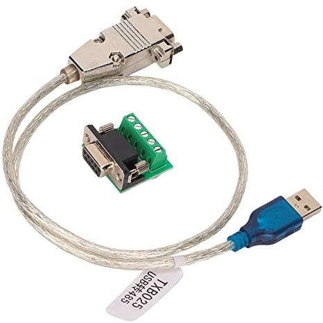 RASTKY Cable Adaptador Convertidor de Puerto Serie USB a RS422 RS485 de Alto Rendimiento con Chip FTDI Distancia de Transmisión de 1200 M Ideal para Máquinas de Códigos de Barras y Maquinaria