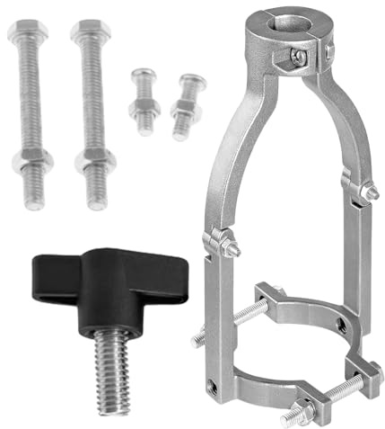 Drill Bit Adapter – Steel | Fixing Bracket | Press Attachment For Power Drills And Hand Tools To Secure, Align, And Connect Accessories With Durable Construction Providing Precise Drilling,