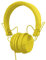 Reloop RHP-6 yellow - cuffie ultracompatte per DJ e lifestyle con bassi profondi, medi in sintonia e alti trasparenti, costruzione chiusa, giallo