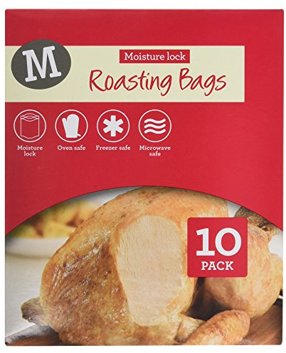 Morrisons - Sacchetti per forno a microonde e arrosto, 10 sacchetti
