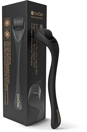 Ghori Derma Roller | 540 Titanium Microneedles | 1.50mm | Hair & Skin
