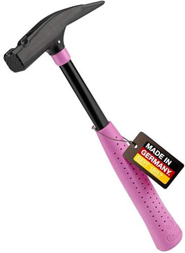 PICARD Marteau à lait Pink Edition n°626M 760g magnétique certifié GS et certifié VPA, manche ergonomique, longueur 32 cm, fabriqué en Allemagne depuis 1857