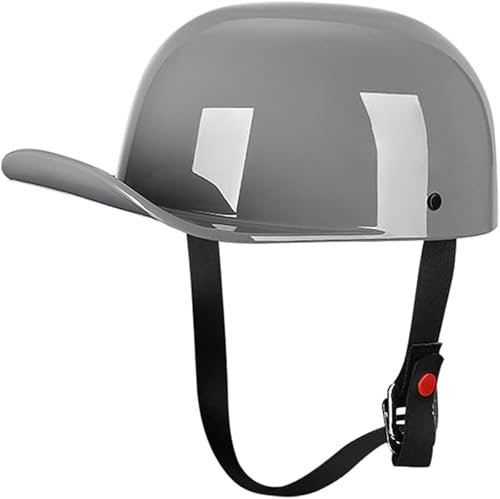 GKCEGHKS retrò Casco Scodella Casco Faccia Aperta retrò Casco Scooter Cromwell Caschi Mezzo Elmetto Moto retrò ECE Omologato Mezzo Casco da Motociclista Vintage Caschi