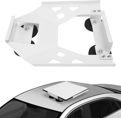 Magnetic Car Mount Kit Replacement with Maximum Stability for Starlink Mini, Vehicle Flat Mount Kit for RV Trailer, Easily Attaches Without Drilling
