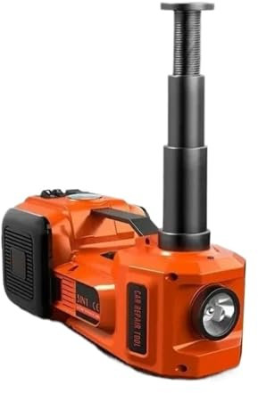 sollevatore auto cric per trasmissione Cric per auto elettrica 5 tonnellate, kit di sollevamento idraulico per esterni, cric per sollevamento da pavimento 3 in 1 con pompa ad aria e chiave(5.3-14.2inc