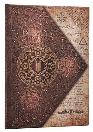 The Grimmerie (Wicked Collection) Midi Unlined Hardcover Journal (Elastic Band Closure)