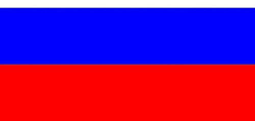 Flagge Russland 90 x 150 cm Fahne mit 2 Ösen 100g/m² Stoffgewicht Hissflagge für Mast