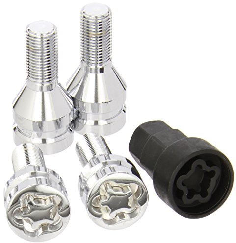Bc Corona TOR9940 Tornillos Antirrobo para Llantas, Set de 4
