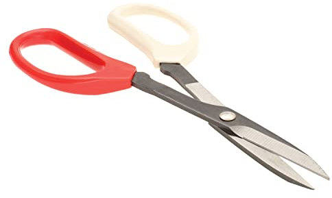 Plate Shears – Metal Elements – Heavy Duty Scissors – Made of Carbon Steel – 8 Inches/20.3mm Long, 1.75in/44.45mm Cutting Blades – Cuts Up to 20 Gauge Metal Sheet Stock