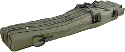 Witan Angeltasche Premium RUTENTASCHE Geschenke für Männer und Angler Rutenfutteral Keschertasche Angelkoffer 2-3 Fächern 150 160 170 190 cm Angeln