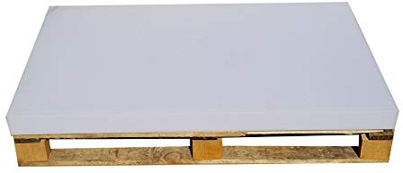 Master Palettenkissen, Palettensofa, Palettenpolster, Matratzenkissen 120x80x8 cm Schaumstoff für Europalette, Hundekissen, Auflage (Schaumstoff ohne Bezug) 120x80x5