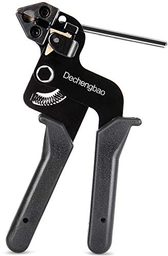 Kabelbinderpistole aus Metall, Kabelbinderpistole aus Edelstahl und Kabelbinderwerkzeug aus Metall, Kabelbinderwerkzeug für Kabelbinder aus Edelstahl, Kabelbinderpistole aus Metall