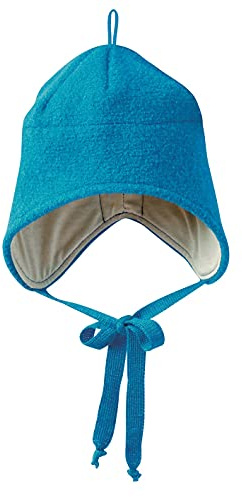 Disana WALK-MÜTZE, 100% Bio-Merinowolle GOTS, IVN Best – Futter: 100% Bio-Baumwolle | Besonders warme und weiche Wintermütze | Baby Kleinkind Kind Unisex | Made in Germany