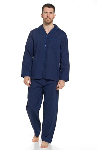 Strong Souls Mens Pyjamas Traditional 2 Piece Pjs