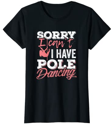 Damen Pole Dance Love Tanzen | Dance Sport Geschenk für Poledance T-Shirt