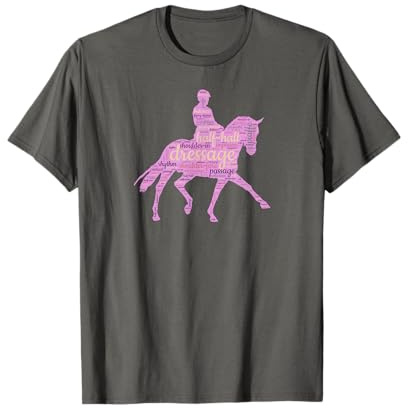 Dressage Gift for Equestrian Horseback Riding Horse Show T-Shirt