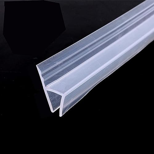 IGTOPS Joint de douche 200 cm en caoutchouc pour porte en verre de 6 mm d'épaisseur (H)