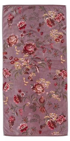 Pip Studio Duschtuch Secret Garden | Mauve - 70 x 140