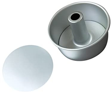 Ciieeo 1set Aluminium Alloy Hollow Live Bottom Cake Mould Round Baking Pan for Easy Demoulding and Cleaning and Delicious Cakes