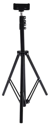 Trípode para Proyector Ajustable Negro, Soporte Portátil Compacto | Aleación de Aluminio, Abs y Tejido, 1 Juego, Buena Capacidad de Carga para Presentaciones y Espacios Reducidos
