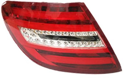 GHCPMQ Auto Rückleuchte für Benz W204 2008-2010,Auto wasserdichte Rücklicht Komponenten Heckleuchte Montage Ersetzen Zubehör