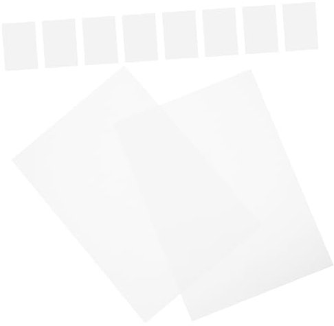 Operitacx 10blätter Pvc-platten Druckplatten Bedruckbar Für Bastelprojekte Mit Matter Oberfläche Für Einzigartige Und Druckqualität Kompatibel Mit Tinten Für Lebendige Farben Für