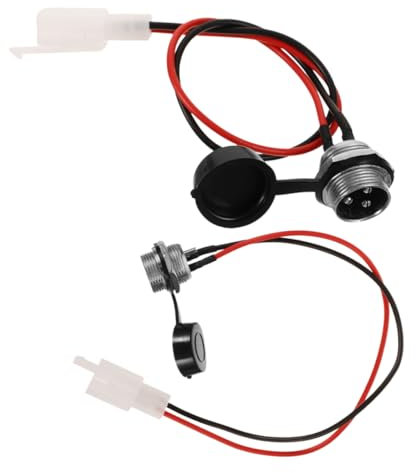 MAGICLULU 2pièces Port De Charge pour Scooter Électrique Câble De Remplacement De Rechange Accessoire De Scooter De Port De Charge