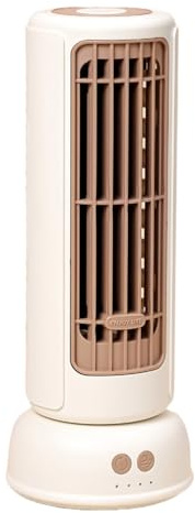 Oscillating Tower Fans, Powerful Bedroom Floor Fan with 3-Speed Settings, ABS Ventilator for Home, Outdoor, Nursery, Living Room, Dorm Room, Camping, Car, Kitchen, Basement, Garage, 10x10x26cm