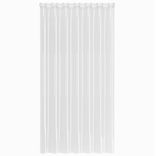 Stores enroulables d'extérieur imperméables transparents 2 x 2,4 m – Stores à rouleau polyvalents pour pergola, jardin, balcon et terrasse – Rideaux de séparation transparents pour intimité et