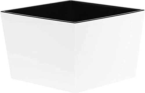 Lamela Blumentopf/Übertopf, für Yucca-Palme, 30 x 30 x 31 cm, Weiß, ca. 5 Liter