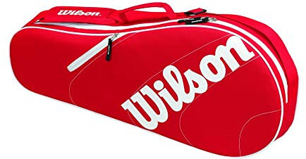Wilson Advantage Team III red/white 3er Schlägertasche