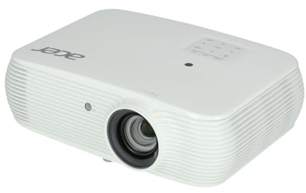 Acer P5330W DLP Projektor (WXGA 1.280 x 800 Pixel, Kontrast 20.000:1, 4.500 ANSI Lumen, 3D), weiß